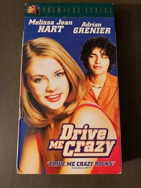 Drive Me Crazy (VHS, 1999) Melissa Joan Hart, Adrian Grenier, Stephen Collins