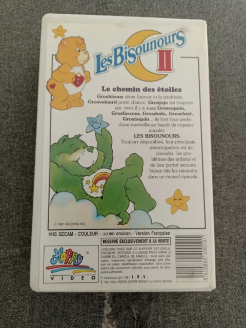 Cassette VHS Les Bisounours II . Le Chemin Des Étoiles Année 1991 3