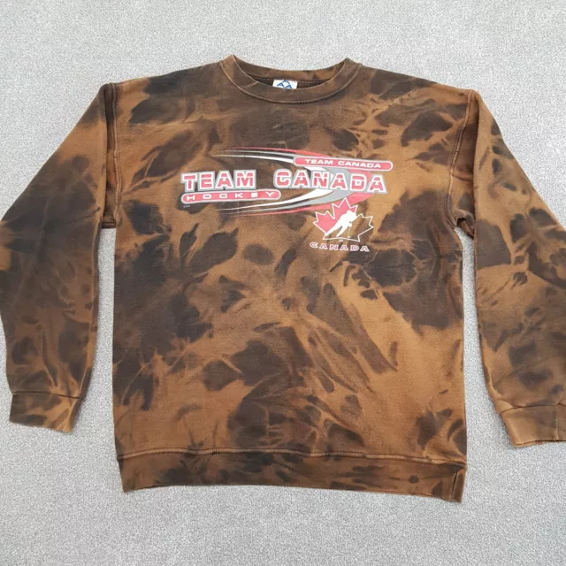Hockey tie sale sweatshirt