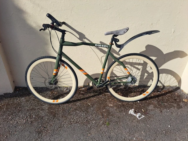 DIESEL X PINARELLO “Only the Brave” Urban Bike Olive Green £677.39