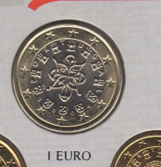 2004 monedas EURO de curso legal PORTUGAL - SC 3