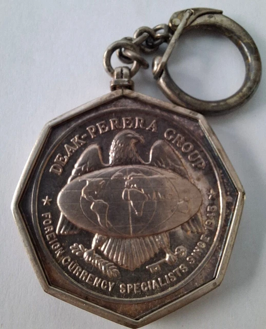 VINTAGE-1974 DEAK-PERERA GROUP Currency Specialists-1oz 999 Silver