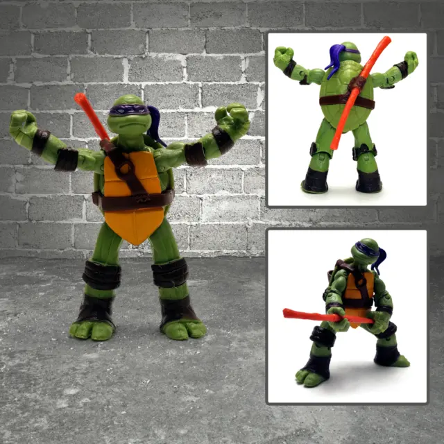4 PCs Teenage J&G Mutant Ninja Turtles Classic Collection TMNT Action Figures 2
