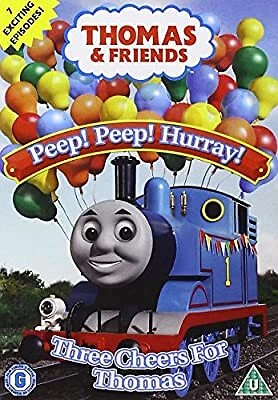 THOMAS THE TANK Engine And Friends Peep Peep Hurray DVD Used 