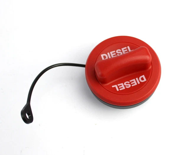 Rouge ABS Référence A2224700105 Bouchon Réservoir Diesel Rouge - Compatible Mercedes Classe A, B, C, E, GLC, CLS Bouchon Réservoir Classe A Mb