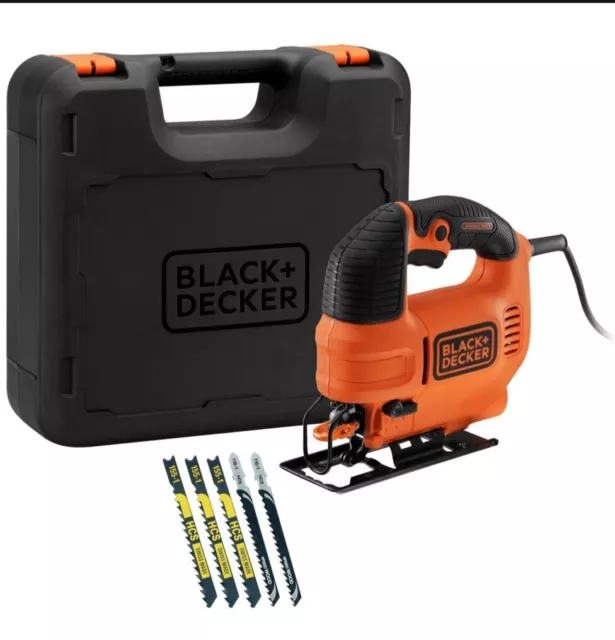 Rompecabezas Black & Decker BDJig520-GB 520W 240V (M)