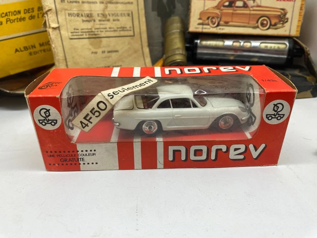 ANCIENNE NOREV PLASTIQUE RENAULT 6 N°162 ECH 1/43 EME