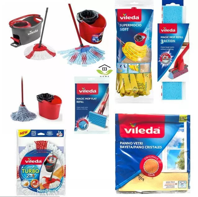 Vileda Refill Mops! Ultramax, Activemax, Magic Mop, Cleaning Cloths And More