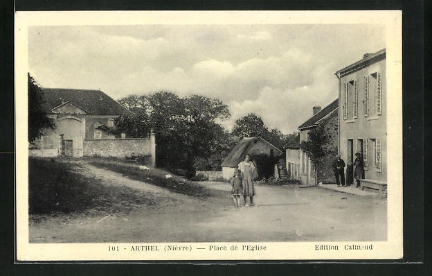 CPA Arthel, Place de l´Eglise