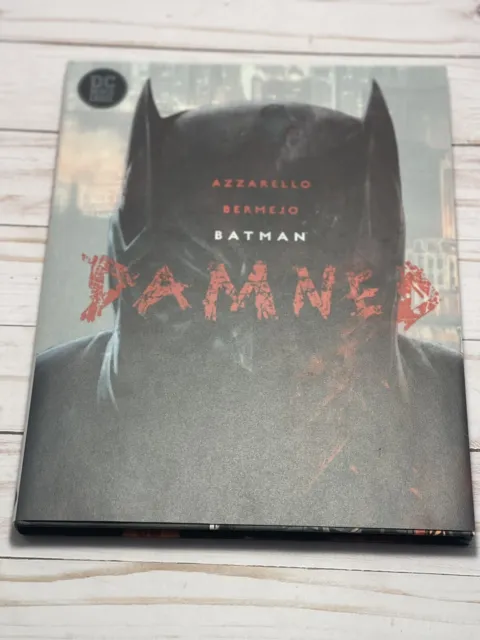 Batman Damned Hardcover Black Label  DC Comics See Pics