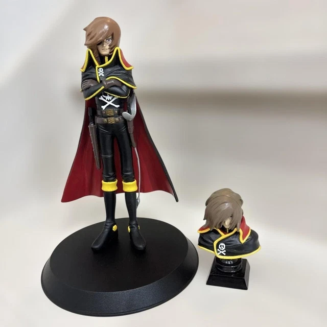 Lot De 5 Figurines Banpresto Galaxy Express 999 - Polystone 1/6 (Albator, Harlock)