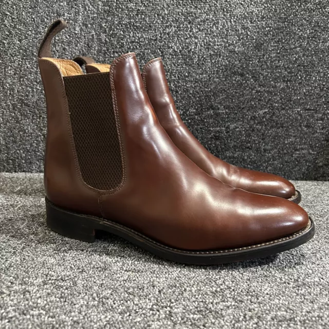 LOAKE VINTAGE 373 Brown Leather Brogues Wingtip England Shoes Size Uk 12 Mens 69.99 PicClick UK