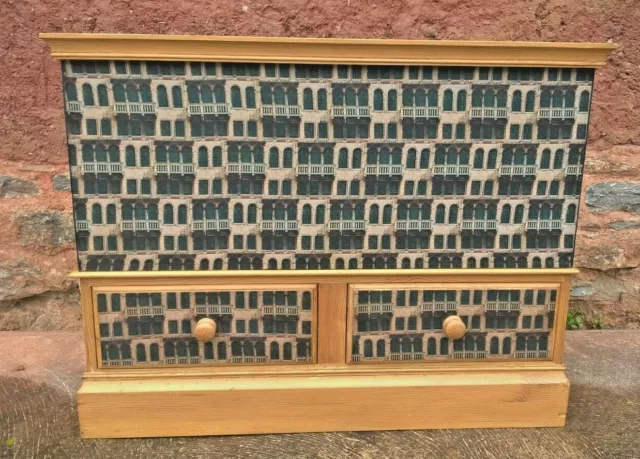 Upcycled Pine Storage Chest With Two  Drawers - Pine Trunk