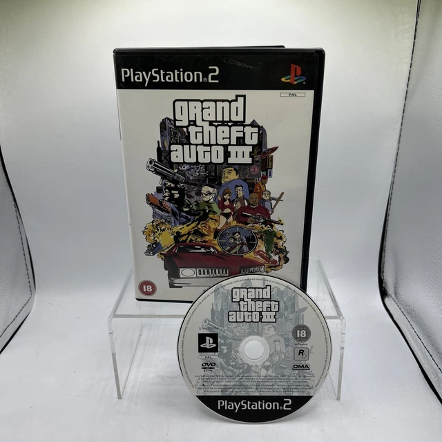 Jeu PS2 Grand Theft Auto 3 (GTA 3) - Version PAL FR - Bon état - Complet