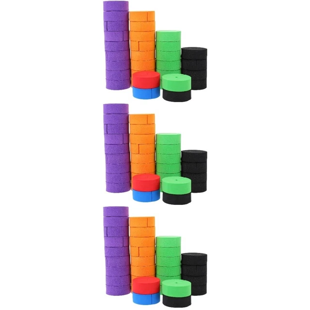 150 Pcs Plant Eva Cotton Cloning Collars Inserts Rainbow Garden Clone