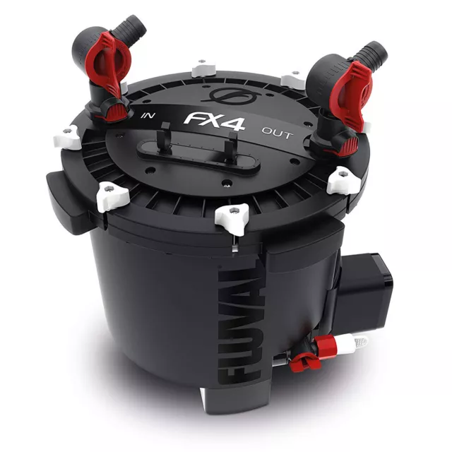 Fluval Fx4 Canister Filter External Filtration Media Fish Tank Aquarium Marine