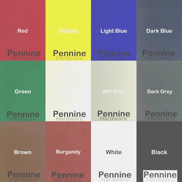 HIPS DOOR KICK Plate KICKPLATE Push Plate Door Protection Plastic SELF