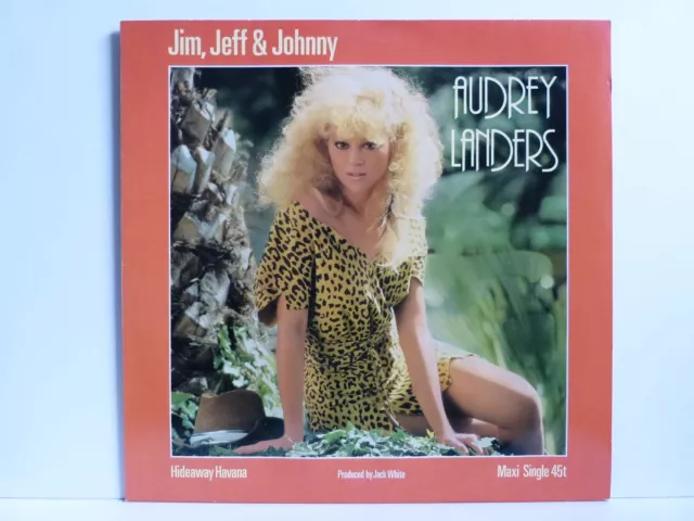 Audrey Landers – 12" Maxi – Jim, Jeff & Johnny / Ariola 601 931 von 1985