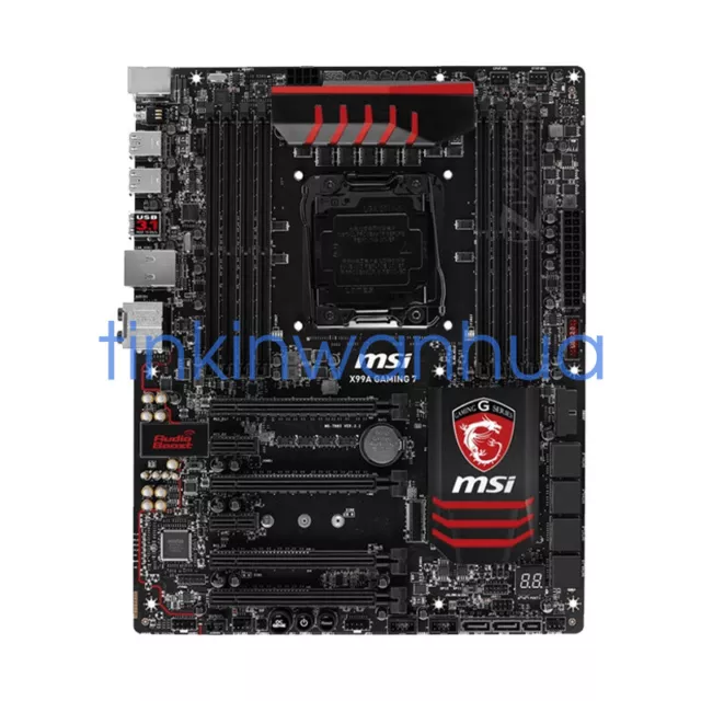 For MSI X99A GAMING 7 Intel X99 LGA 2011-V3 DDR4 M.2 SATA3 ATX Motherboard