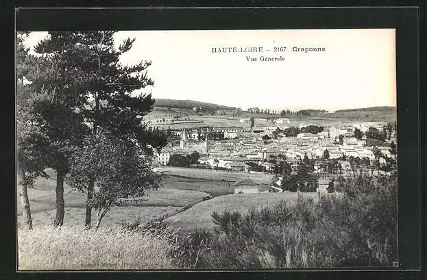 CPA Haute-Loire, Graponne, Vue Generale