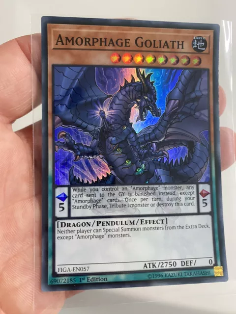 AMORPHAGE GOLIATH (SHVI-EN031) - YuGiOh Super Rare Various Ed. Pendulum Nm