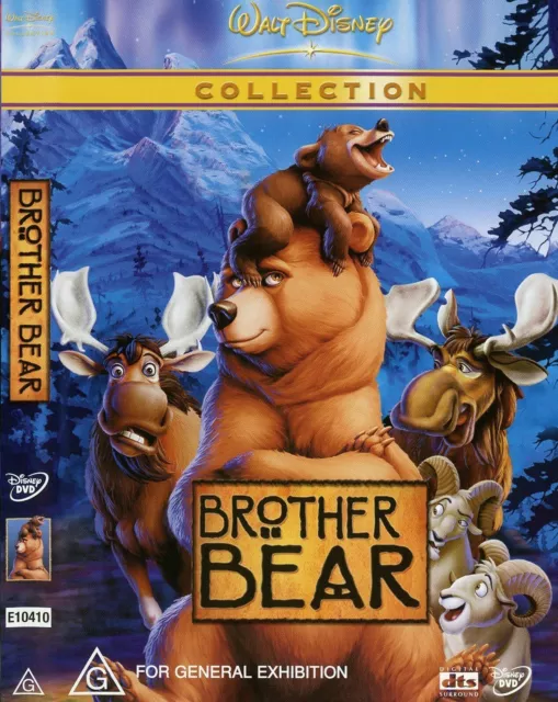 Brother Bear DVD (Region 4) VGC Walt Disney Collection