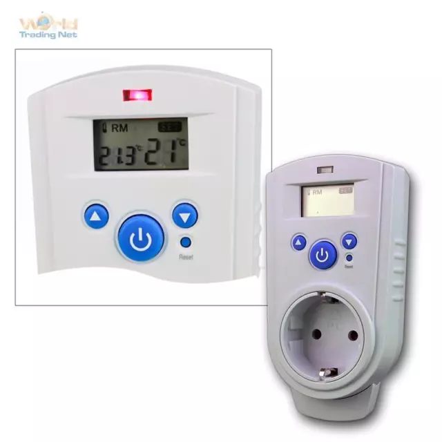 Thermostat de Socket ST-35, Thermostat Prise Thermorupteur pour Prise
