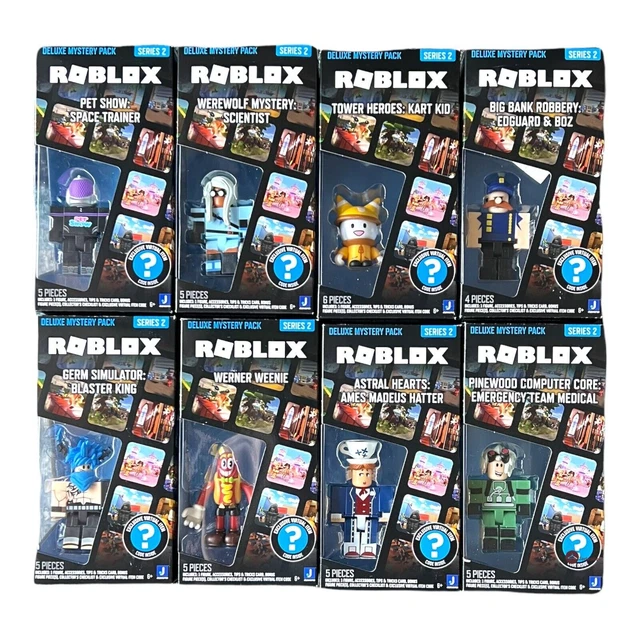 ROBLOX DELUXE MYSTERY Pack Series 3 Battleship Battle: The Ensign Code ...