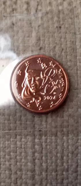 5 cent France 2024 (0,05 euro centesimi Francia 2024)