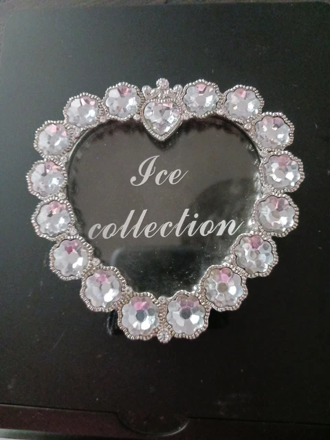 Two Bejeweled Picture Frames One 4in Picture One 3in Picture
