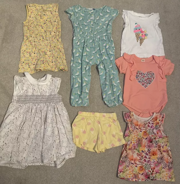 18-24 months girls bundle summer