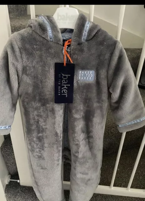 Ted Baker Baby Boy Snowsuit/ Pramsuit/ All In One 6-9 Months Bnwt