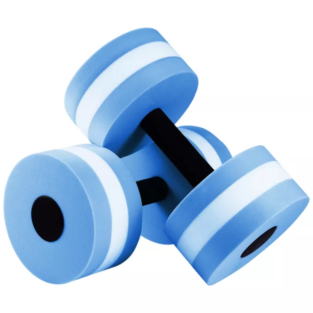 Water Weight Aerobics Dumbbell Set for 2x Pool Exercise