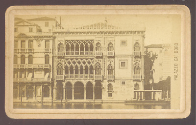 Venezia Tirage albuminé  2 Italie Palazzo Ca Doro  Vintage albumen print 