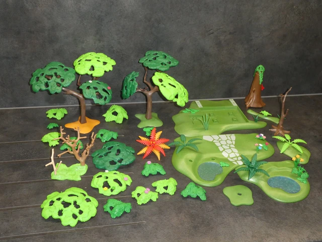 PLAYMOBIL VÉGÉTATION PALMIER Verts Clair Et Foncé EUR 4,00 - FR