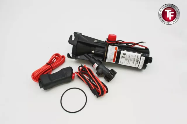 Flojet 18555000A Portable Rv Déchets Pompe 12v Dc