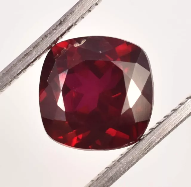 6,95 ct natürlicher roter Painit aus Myanmar, wunderschöner zertifizierter...