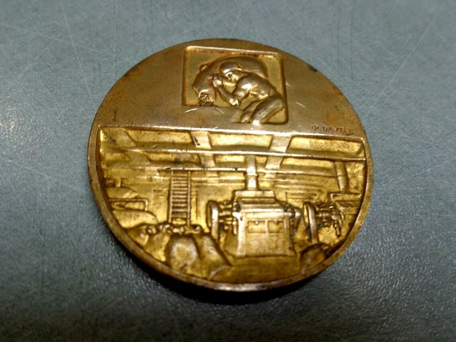 Médaille Association Nationale De La Meunerie Française – Bronze Original