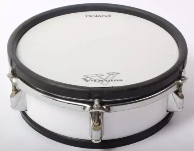 Roland PD-100 10" Electronic Snare Drum or Tom Pad White For Electric Kit