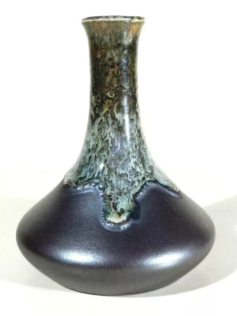 Julius SCHARVOGEL Darmstadt Jugendstil Art Nouveau Steinzeug Vase ° rares Unikat