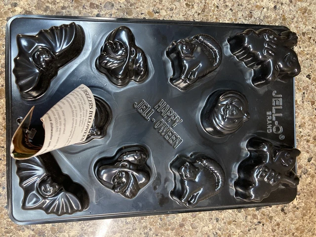 Moldes Jiggler de gelatina gelatina para Halloween con instrucciones y receta