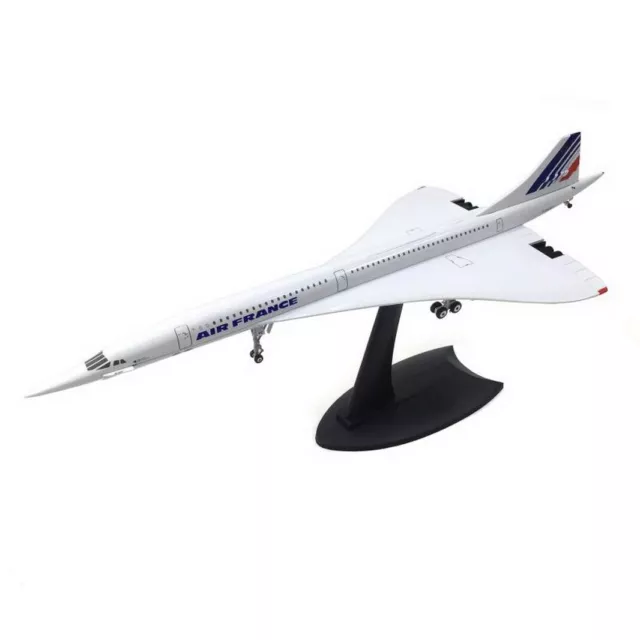 1/200 Scale AIR FRANCE Concorde Aircraft Diecast Model Collection Gift NIB