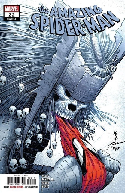 Amazing Spider-Man #22 Main Cover Marvel Comics Nm 2023