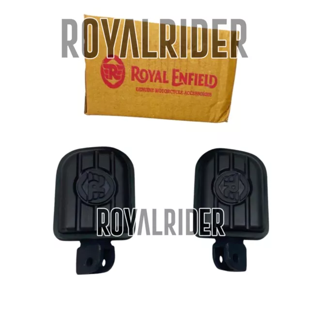 Royal Enfield "Black Deluxe Foot Pegs" For Meteor 350 & New Classic 350 Reborn 3