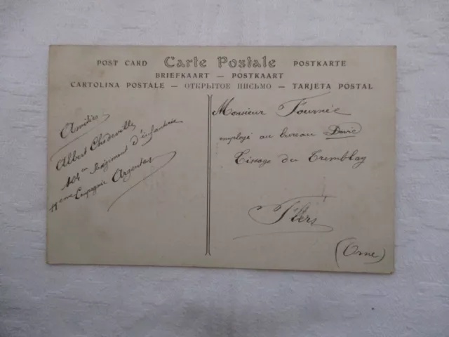 Cpa Orne 61 Argentan La Chanson De Nanette 2