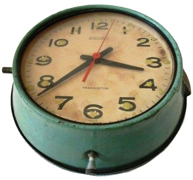 Seiko Marine SCHIFFS Transistor Uhr - Japan - Aus Schiff Salvage (1548)