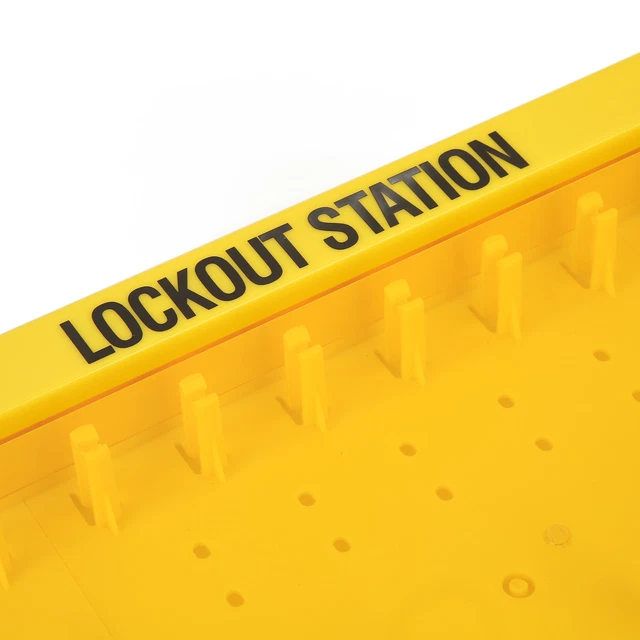Lockout Tagout Station Durable Visualization Management Lockout Station Kit