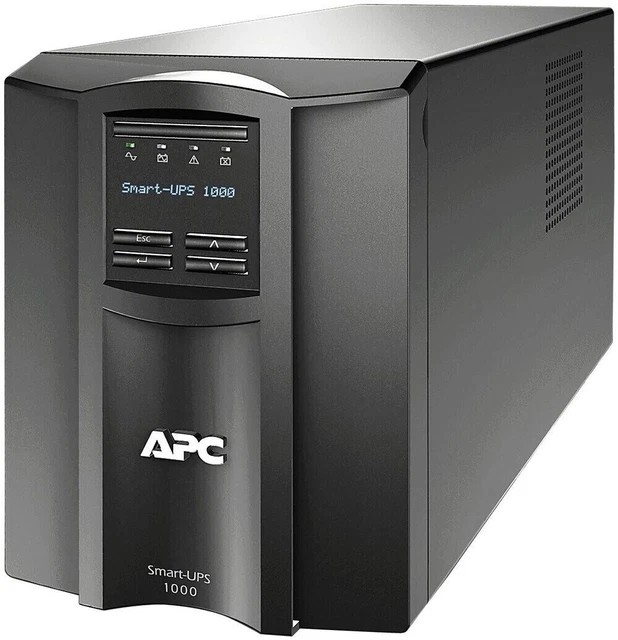 APC Smart-UPS 1000VA, LCD, 230V (SMT1000IC) con APC SmartConnect