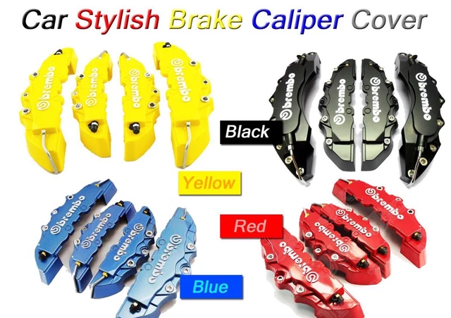 Copri Pinza Freno Rossi - 2 Pezzi, ABS, Universali, Per Auto Anteriore E Posteriore - Foto 4