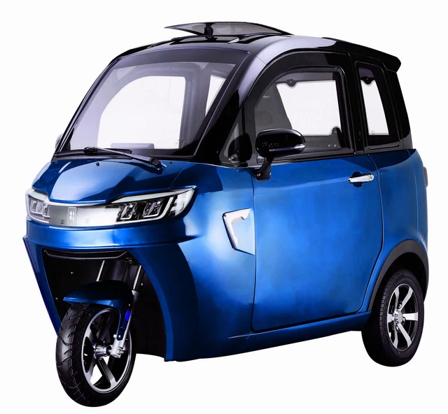 Cabina Enrollable Elektrotrike Coche Eléctrico Mini Kabinenfahrzeug 25 O 45Km /